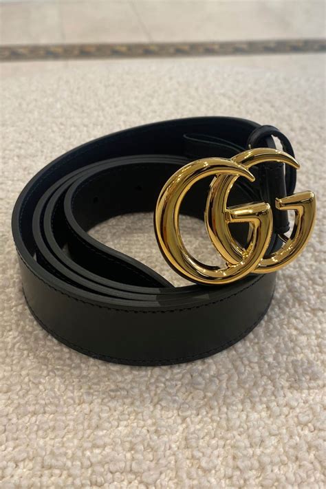 gucci marmot belt|Gucci Marmont belt shiny buckle.